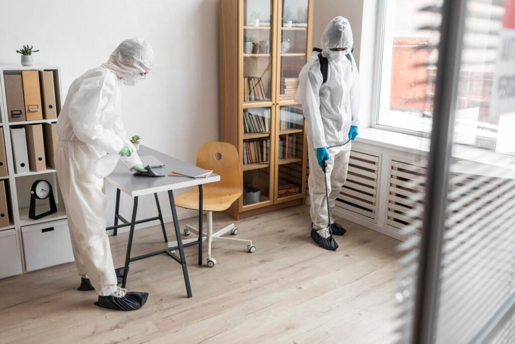 people-wearing-protective-equipment-disinfecting-dangerous-area_23-2148848600